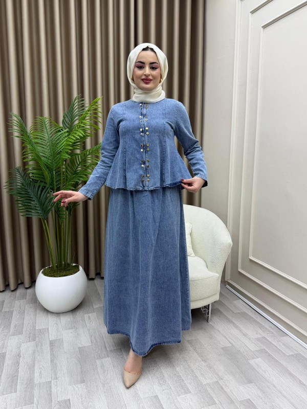 İkra Takım Açık Mavi