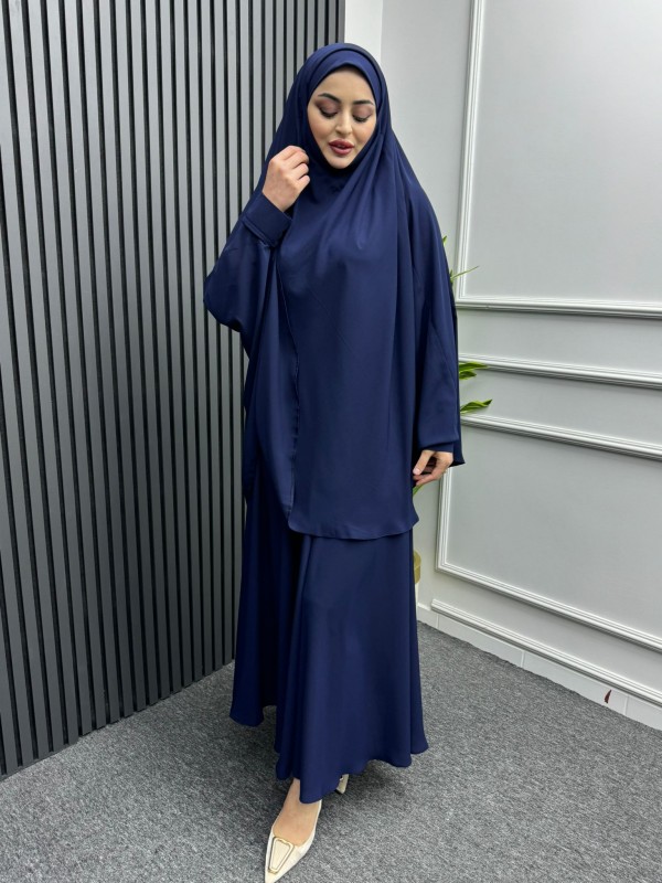 Sultan çarşaf Lacivert