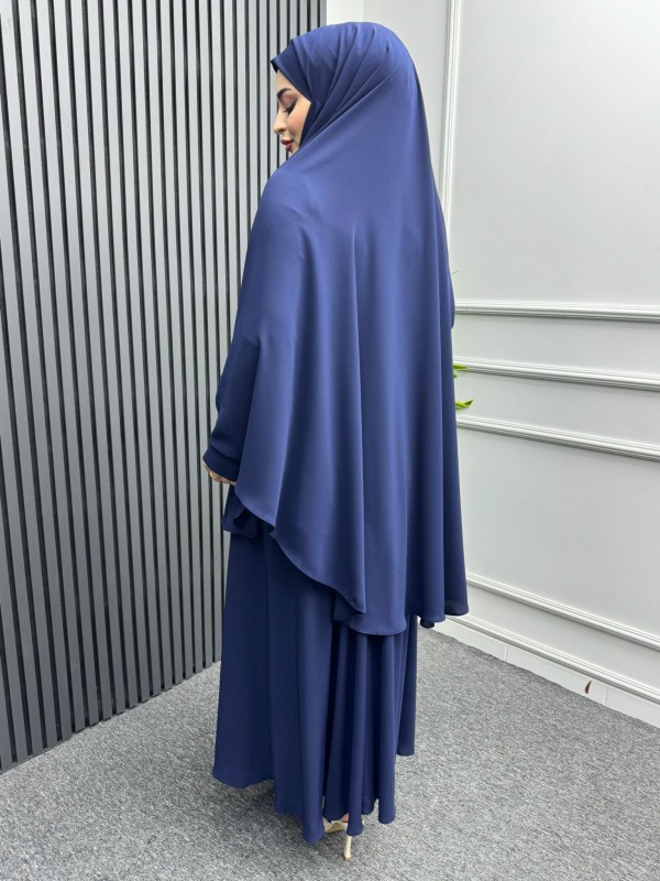 Sultan çarşaf Lacivert