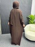 Hafsa Namaz Elbise Kahverengi Hafsa Namaz Elbise Kahverengi