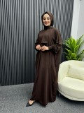 Hafsa Namaz Elbise Kahverengi Hafsa Namaz Elbise Kahverengi