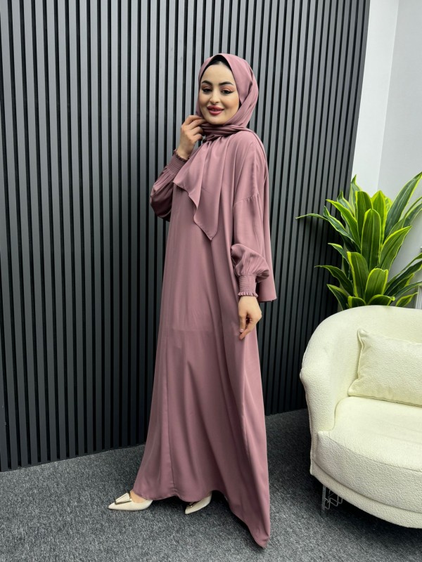 Hafsa Namaz Elbise Gül