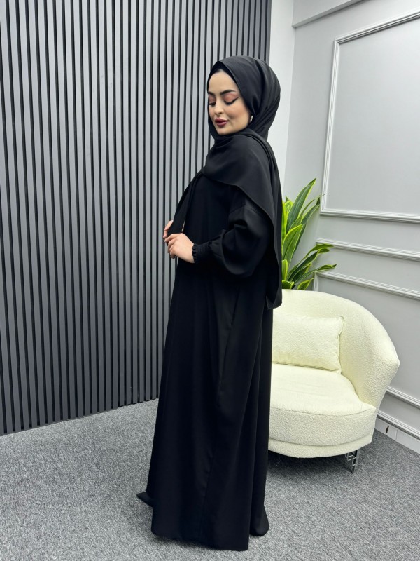 Hafsa Namaz Elbise siyah