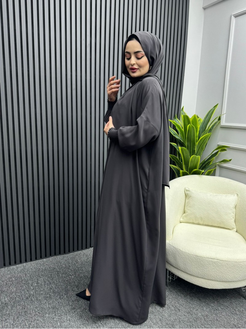 Hafsa Namaz Elbise Gri Hafsa Namaz Elbise Gri