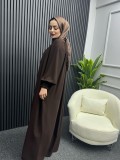 Nida Elbise kahvrengi Nida Elbise kahvrengi