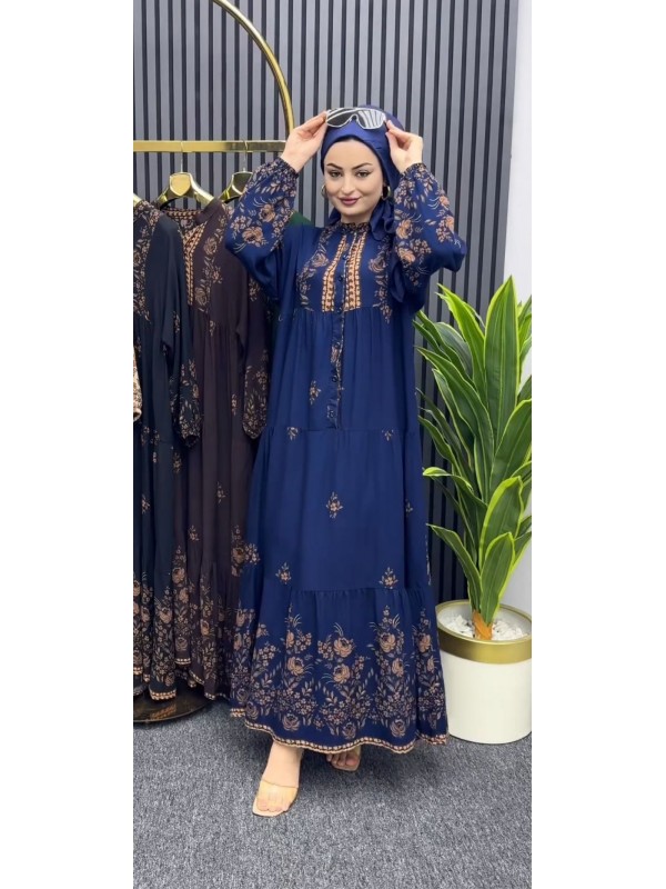 Sevda Elbise Lacivert