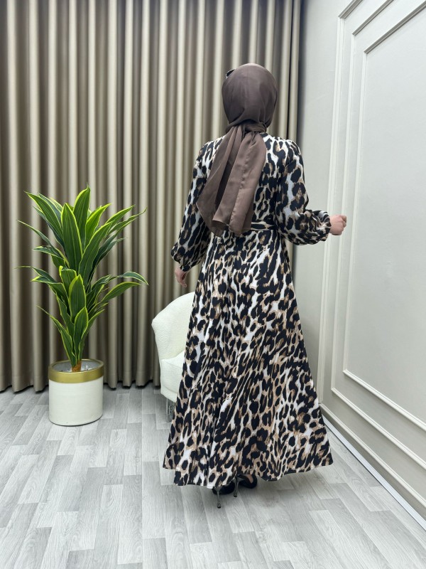 Merve Elbise Sri Leopar