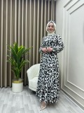 Merve Elbise YAĞ YEŞİL BEYAZ Merve Elbise YAĞ YEŞİL BEYAZ