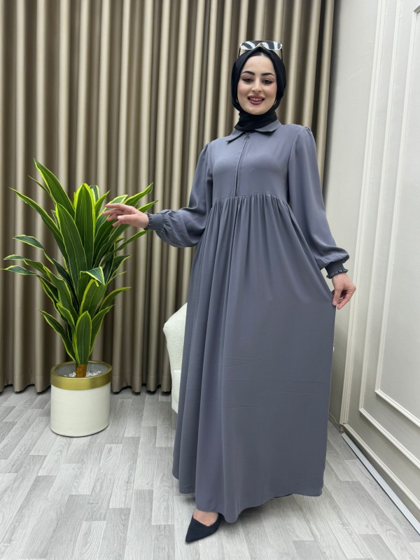 Nisa Elbise GRİ