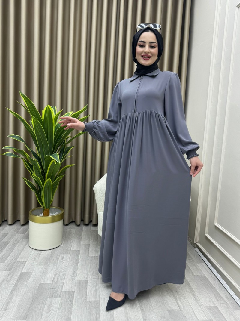 Nisa Elbise GRİ Nisa Elbise GRİ