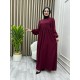Nisa Elbise Bordo Nisa Elbise Bordo