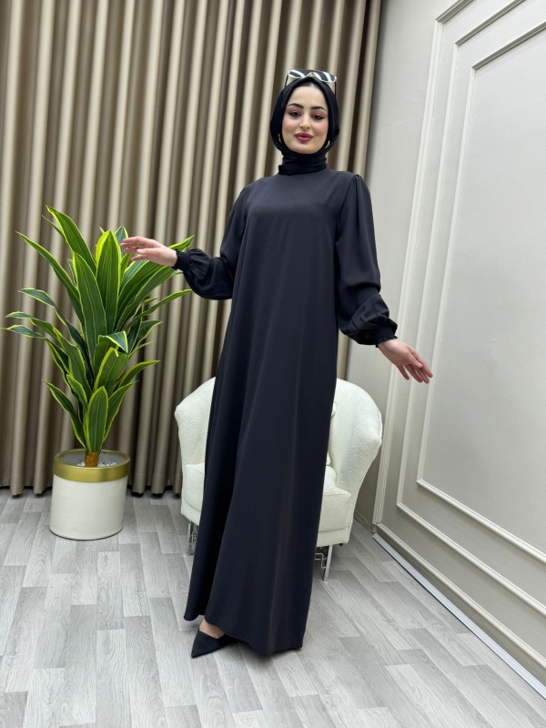 Pırıl Elbise Füme