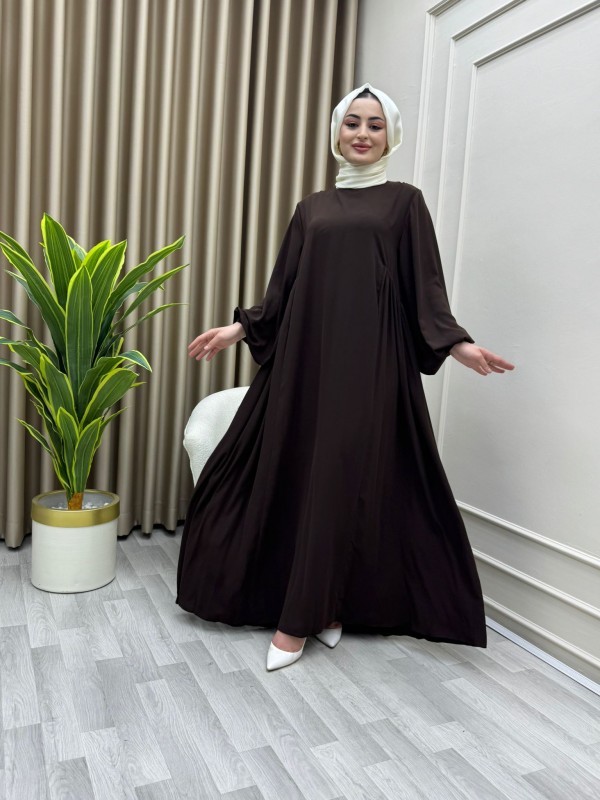 Çağla Elbise Kahverengi Çağla Elbise Kahverengi