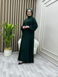 Çağla Elbise Zümrüt Yeşili Çağla Elbise Zümrüt Yeşili