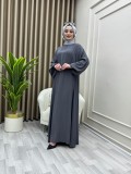 Çağla Elbise Gri Çağla Elbise Gri