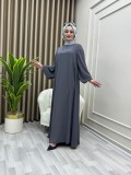 Çağla Elbise Gri Çağla Elbise Gri