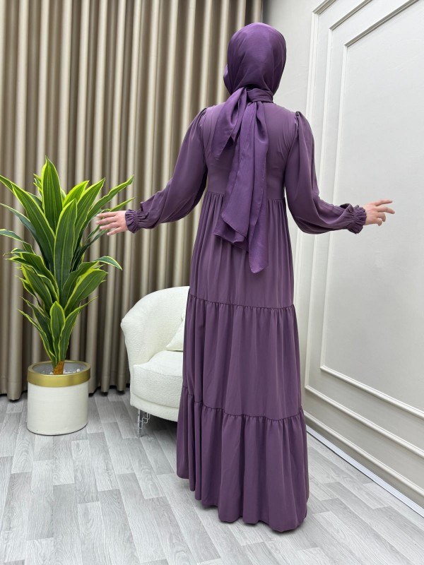 Şükran Elbise Lila