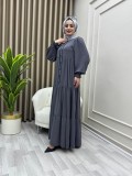 Şükran Elbise Gri Şükran Elbise Gri