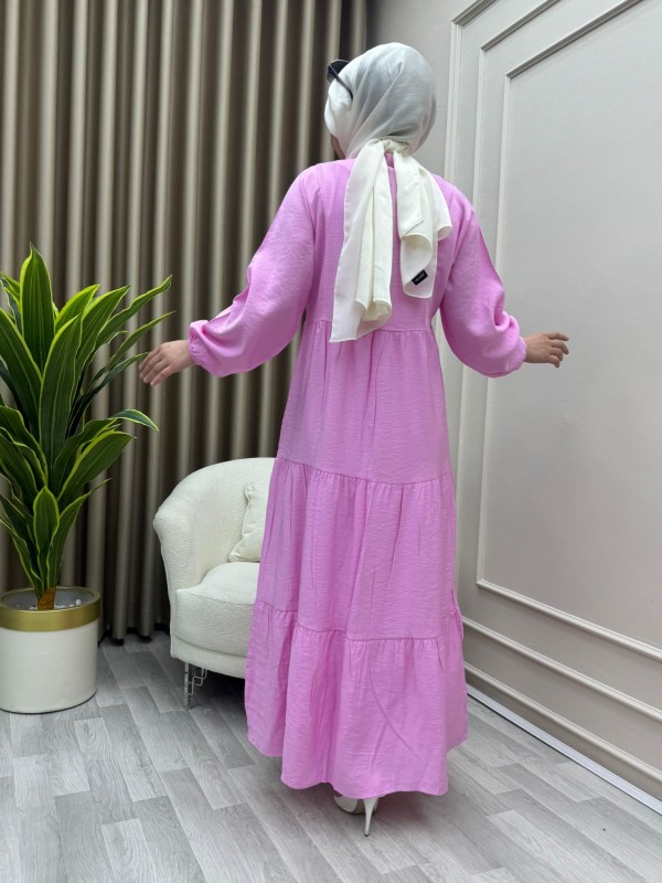 Derya Elbise Pembe