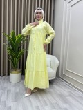 Derya Elbise Sarı Derya Elbise Sarı