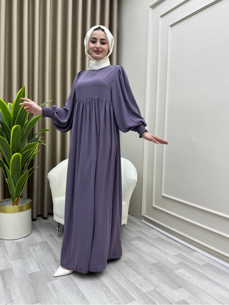 Süreyya Elbise Lila