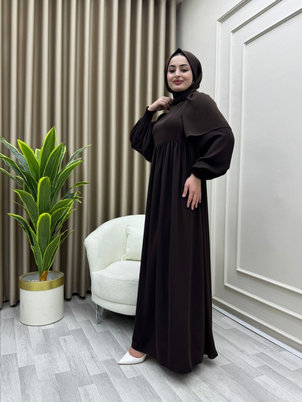 Süreyya Elbise Kahve