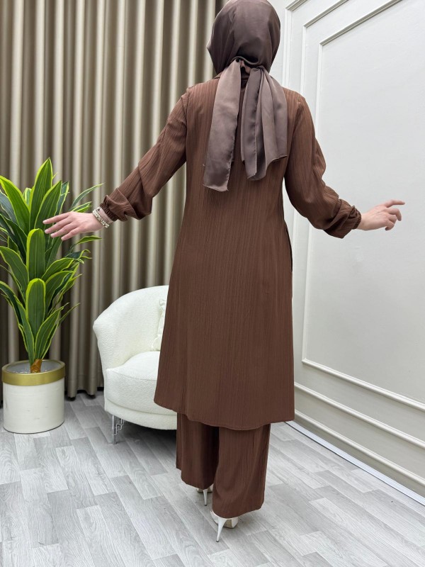 Fulya Takım Kahverengi