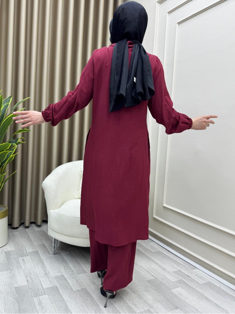 Fulya Takım Bordo Fulya Takım Bordo
