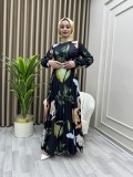 Narin Elbise Siyah Narin Elbise Siyah