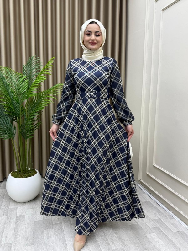 İrem Elbise Lacivert