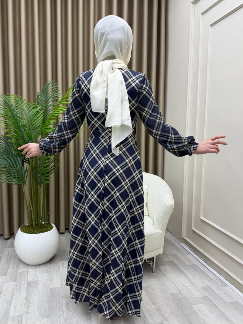 İrem Elbise Lacivert İrem Elbise Lacivert