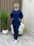 Denim Takım Koyu Mavi