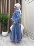 Zühra Takım Açık mavi