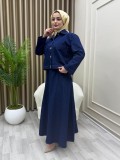 Zühra Takım Koyu Mavi