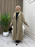 Eylül Tam Boy Trençkot Bej Eylül Tam Boy Trençkot Bej