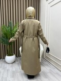 Eylül Tam Boy Trençkot Bej Eylül Tam Boy Trençkot Bej