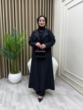 Eylül Tam Boy Trençkot Siyah Eylül Tam Boy Trençkot Siyah