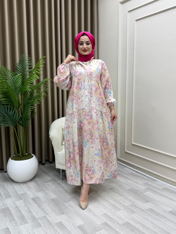 Gonca Elbise Pembe