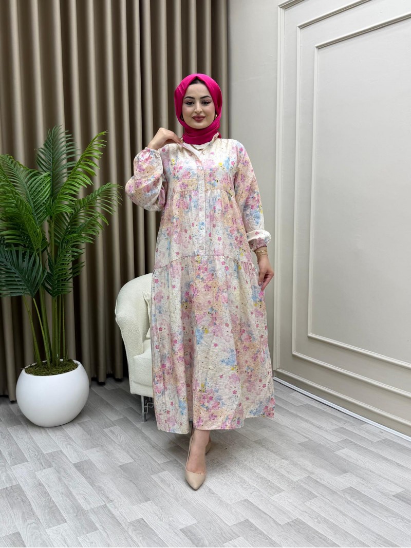 Gonca Elbise Pembe