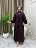Gökçe Elbise Kahve