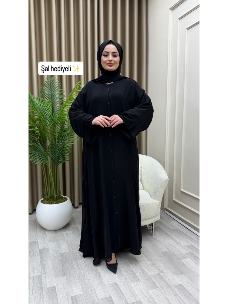 Hira Elbise-Abaya Siyah