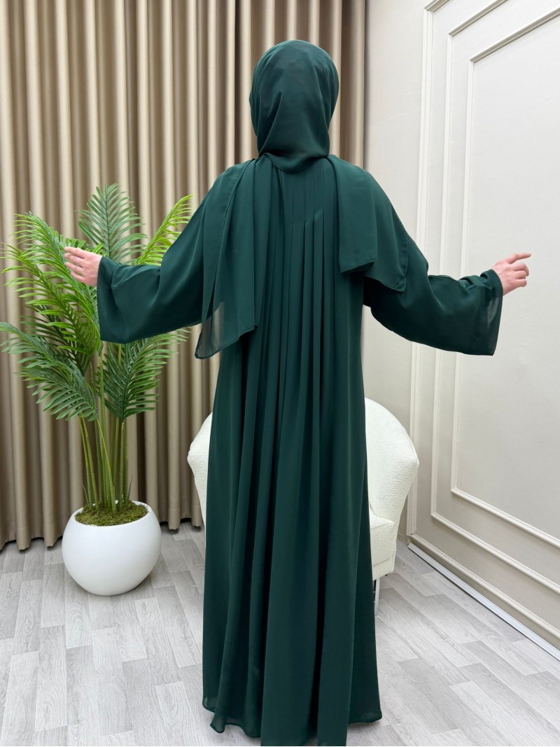 Hira Elbise-Abaya Yeşil