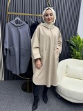 Yeni Sezon Kaşe Panço Krem
