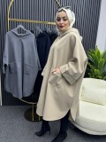 Yeni Sezon Kaşe Panço Krem