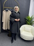 Yeni Sezon Kaşe Panço Antrasit Yeni Sezon Kaşe Panço Antrasit