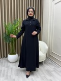 Moda Elbise Siyah