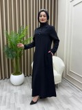 Moda Elbise Siyah
