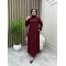 Moda Elbise Bordo