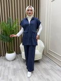 Oysh Yelekli Takım Lacivert Oysh Yelekli Takım Lacivert