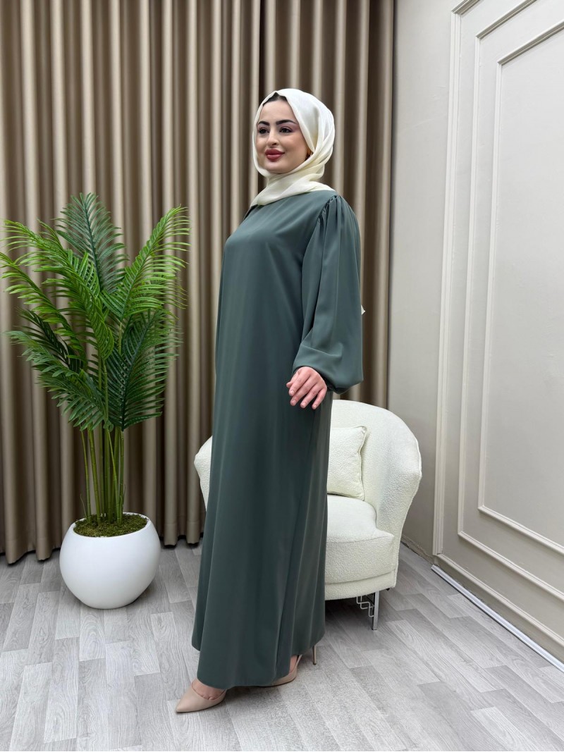 Parla Elbise Mint Yeşil